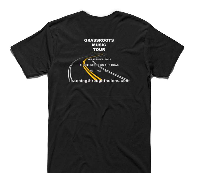 Custom AS Colour 100% Cotton Black T-Shirt