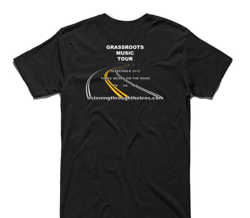 Custom AS Colour 100% Cotton Black T-Shirt