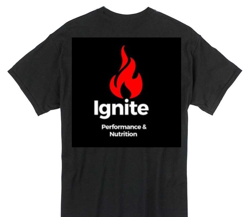 Custom Gildan 100% Cotton Black T-Shirt