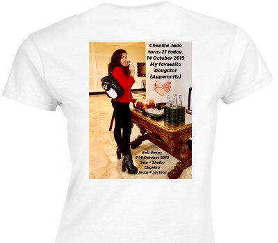 Custom Womens Soft Style 100% Cotton White T-Shirt