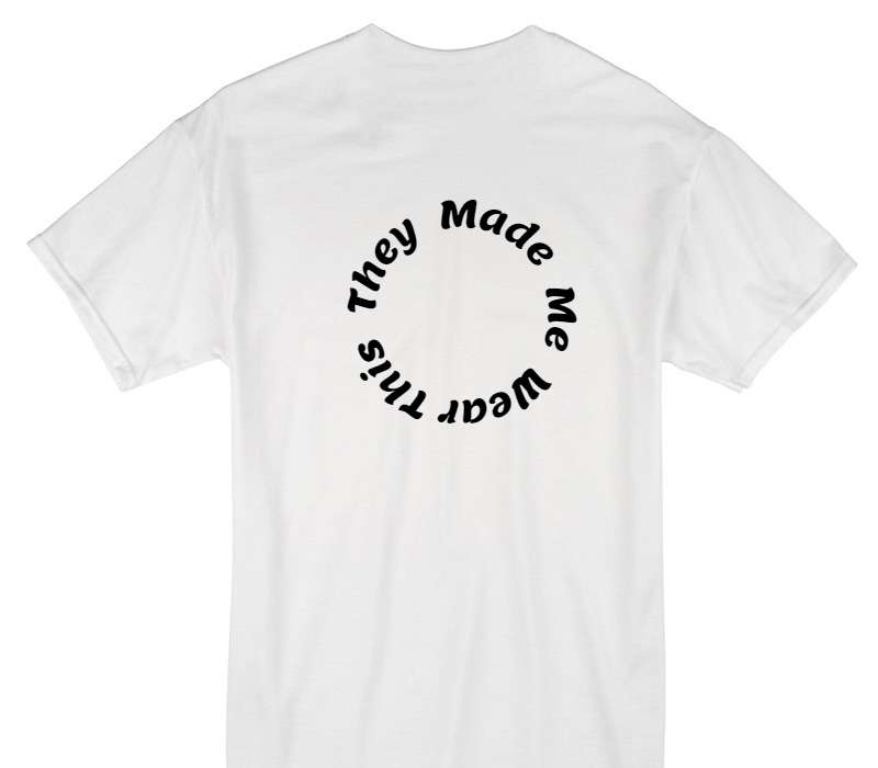 Custom Gildan 100% Cotton White T-Shirt