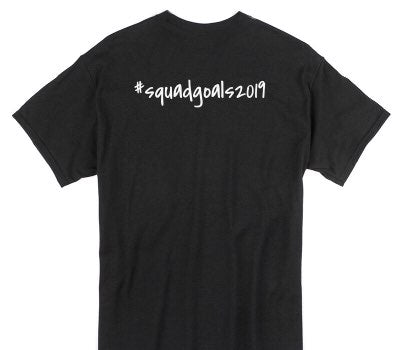 Custom Gildan 100% Cotton Black T-Shirt