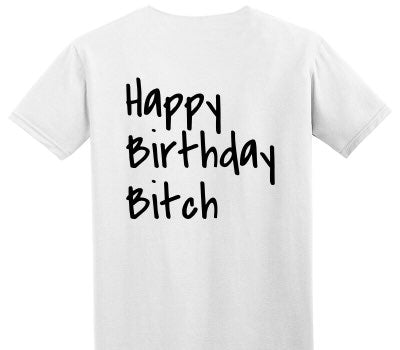 Custom Adult Soft Style 100% Cotton White T-Shirt