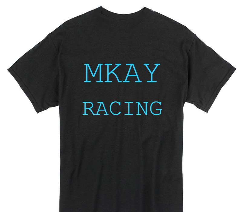 Custom Gildan 100% Cotton Black T-Shirt