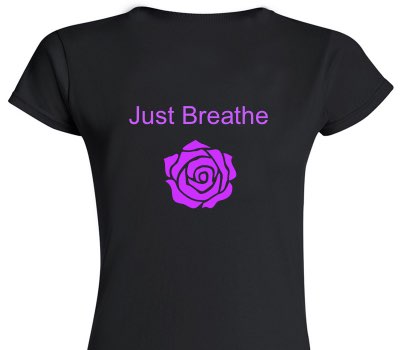 Custom Womens Soft Style 100% Cotton Black T-Shirt