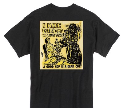 Custom Gildan 100% Cotton Black T-Shirt