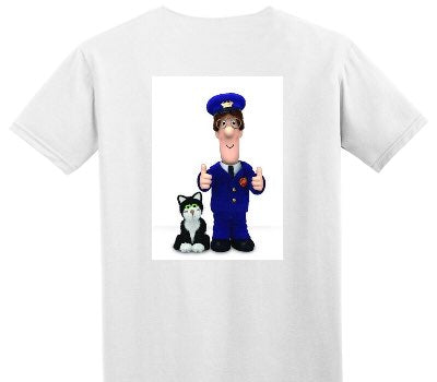 Custom Adult Soft Style 100% Cotton White T-Shirt
