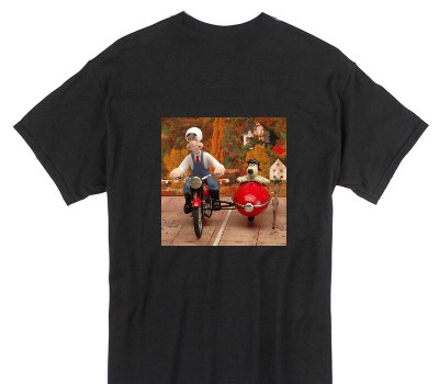 Custom Gildan 100% Cotton Black T-Shirt