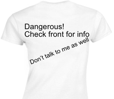 Custom Womens Soft Style 100% Cotton White T-Shirt
