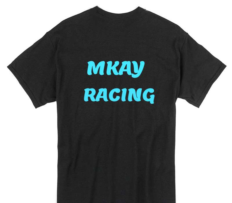 Custom Gildan 100% Cotton Black T-Shirt