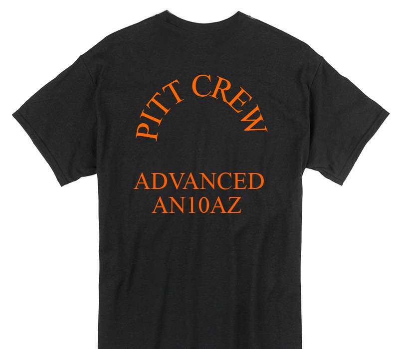 Custom Gildan 100% Cotton Black T-Shirt