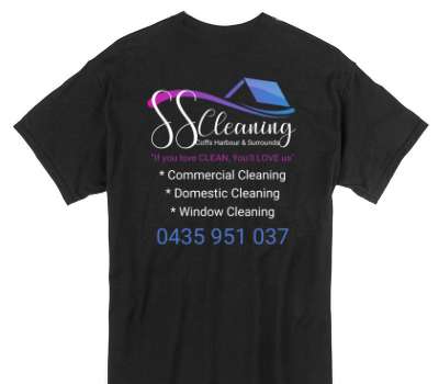 Custom Gildan 100% Cotton Black T-Shirt