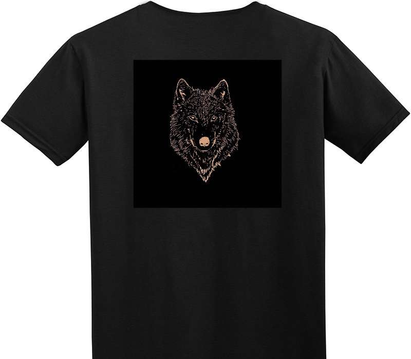 Custom Adult Soft Style 100% Cotton Black T-Shirt