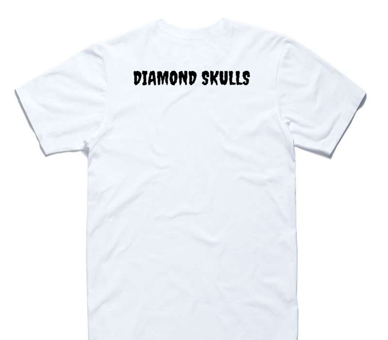 Custom AS Colour 100% Cotton White T-Shirt