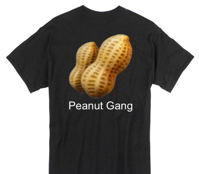 Custom Gildan 100% Cotton Black T-Shirt