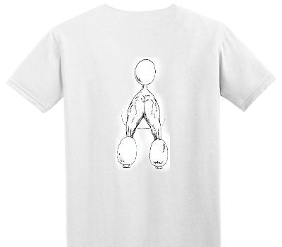 Custom Adult Soft Style 100% Cotton White T-Shirt