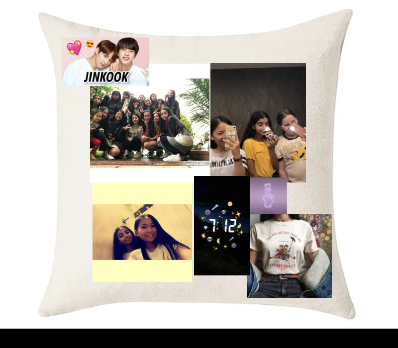 Custom Cushion Cover 50cm x 50 cm Off White