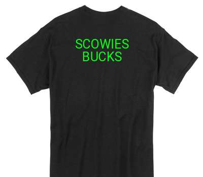 Custom Gildan 100% Cotton Black T-Shirt
