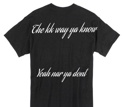 Custom Gildan 100% Cotton Black T-Shirt