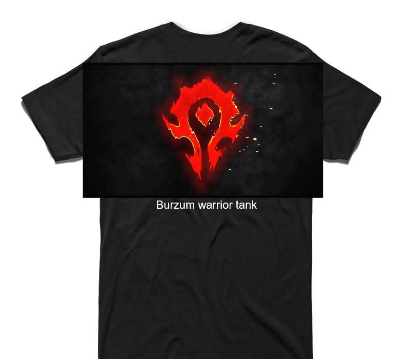 Custom AS Colour 100% Cotton Black T-Shirt