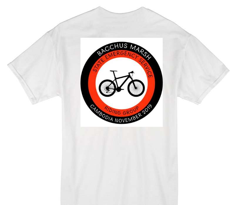 Custom Gildan 100% Cotton White T-Shirt