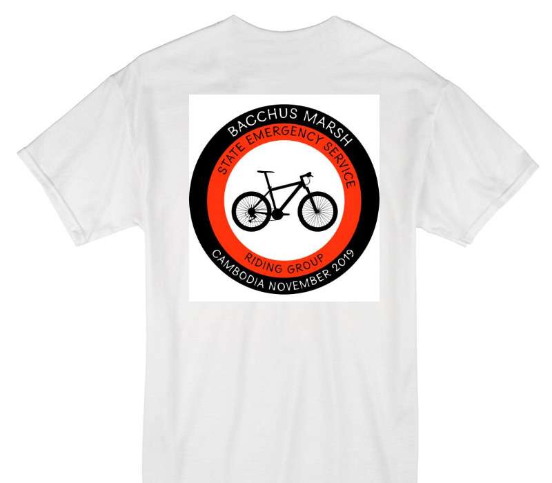 Custom Gildan 100% Cotton White T-Shirt