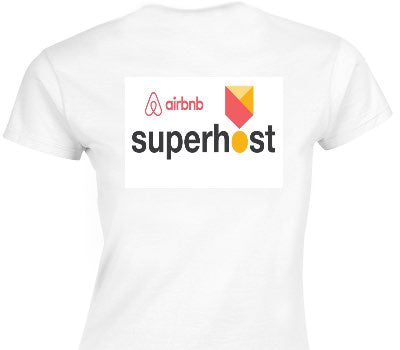 Custom Womens Soft Style 100% Cotton White T-Shirt