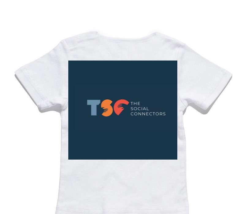 Custom AS Colour White Baby T-Shirt