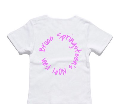 Custom AS Colour White Baby T-Shirt