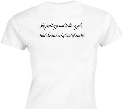 Custom Womens Soft Style 100% Cotton White T-Shirt