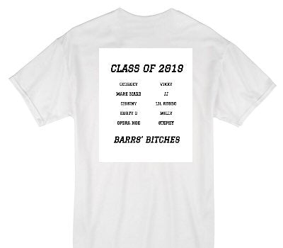 Custom Gildan 100% Cotton White T-Shirt