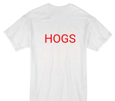 Custom Gildan 100% Cotton White T-Shirt