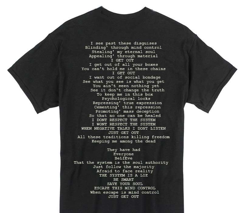 Custom Gildan 100% Cotton Black T-Shirt