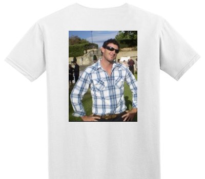 Custom Adult Soft Style 100% Cotton White T-Shirt