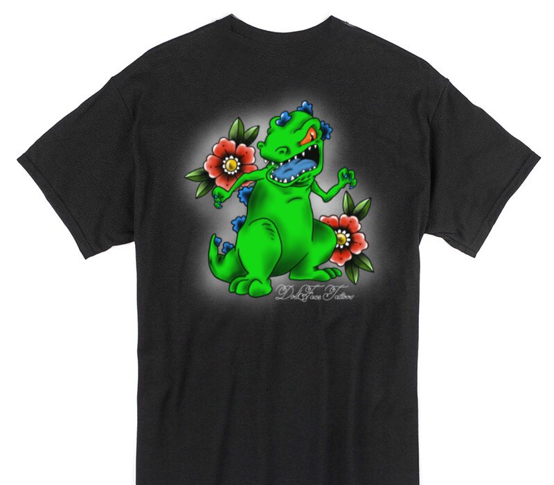 Custom Gildan 100% Cotton Black T-Shirt