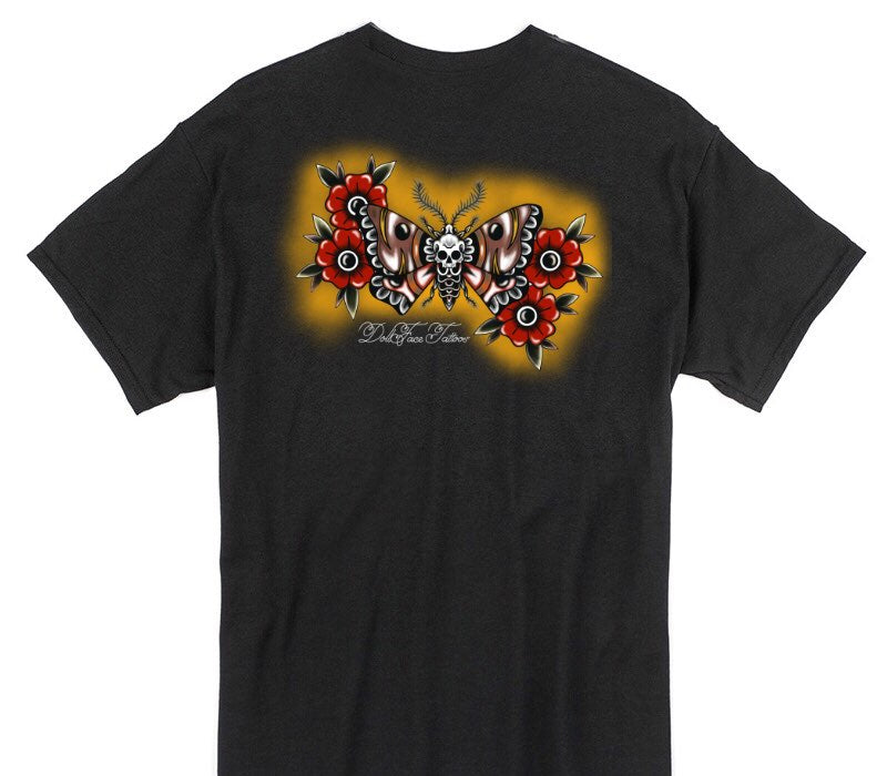 Custom Gildan 100% Cotton Black T-Shirt