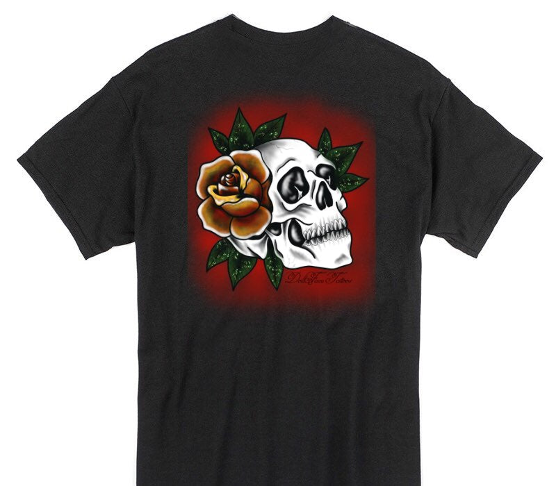 Custom Gildan 100% Cotton Black T-Shirt
