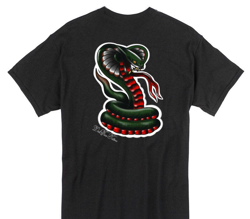 Custom Gildan 100% Cotton Black T-Shirt