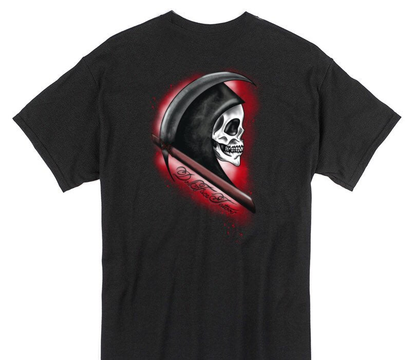 Custom Gildan 100% Cotton Black T-Shirt