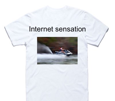 Custom AS Colour 100% Cotton White T-Shirt