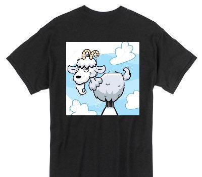 Custom Gildan 100% Cotton Black T-Shirt