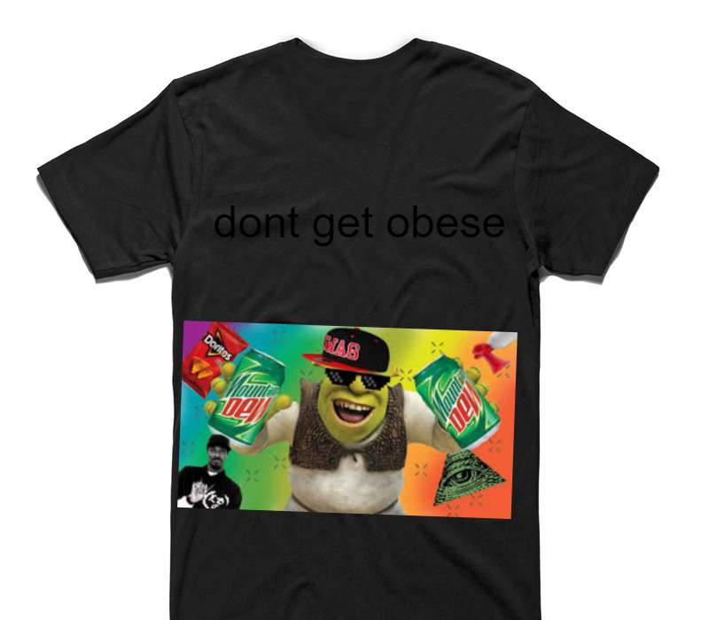 Custom AS Colour 100% Cotton Black T-Shirt