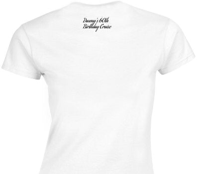 Custom Womens Soft Style 100% Cotton White T-Shirt