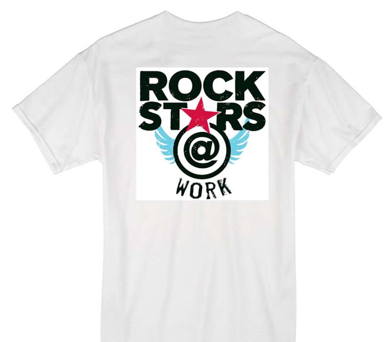 Custom Gildan 100% Cotton White T-Shirt
