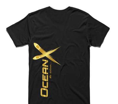 Custom AS Colour 100% Cotton Black T-Shirt