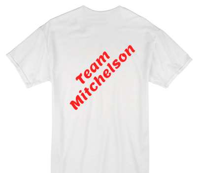 Custom Gildan 100% Cotton White T-Shirt