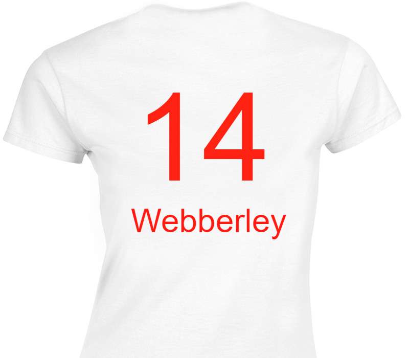 Custom Womens Soft Style 100% Cotton White T-Shirt