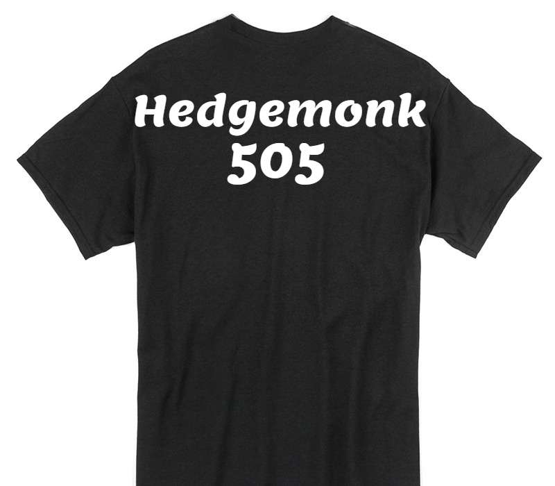 Custom Gildan 100% Cotton Black T-Shirt