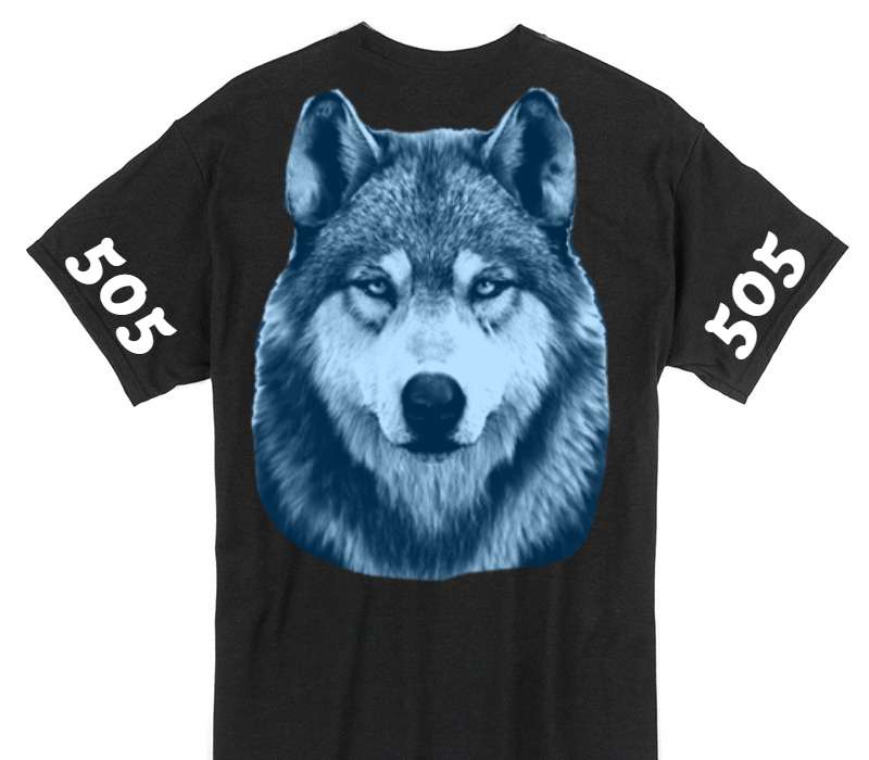Custom Gildan 100% Cotton Black T-Shirt