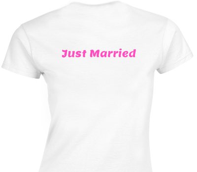 Custom Womens Soft Style 100% Cotton White T-Shirt